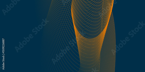 Light and bright glowing blend line curve wave seamless pattern dynamic color design element, modern background with line wavy smooth blend and particles abstract simple creative geometric design.