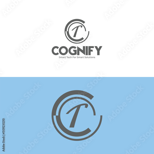 letter t logo design for tech branding