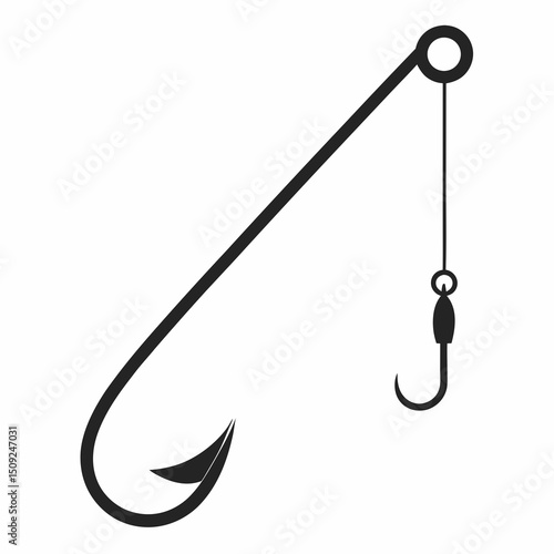 Metal Hooks Silhouette Set .