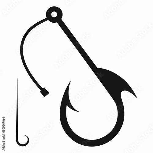 Metal Hooks Silhouette Set .
