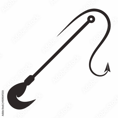 Metal Hooks Silhouette Set .