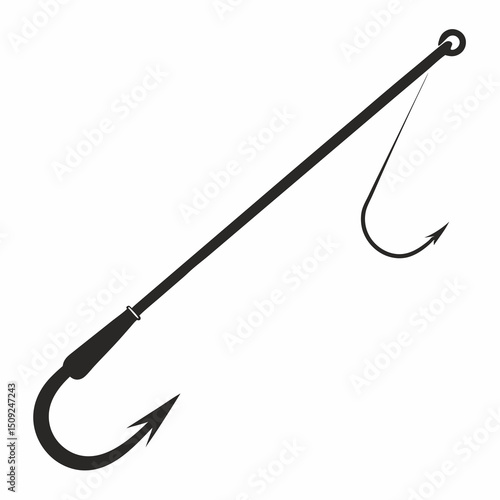 Metal Hooks Silhouette Set .