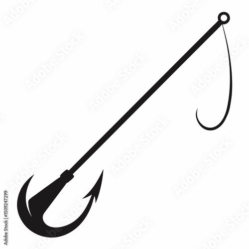 Metal Hooks Silhouette Set .