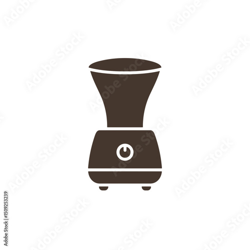 Minimal icon of a traditional vertical facial steamer