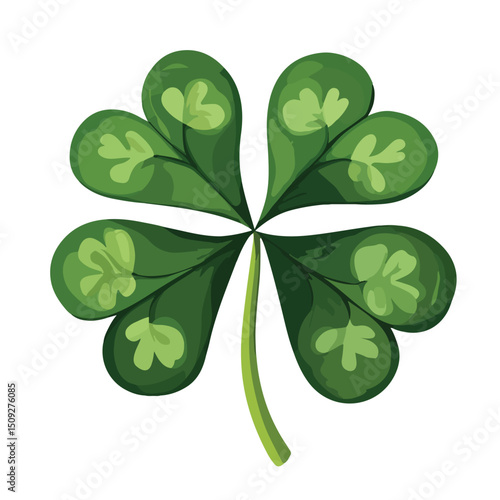 St. Patrick's Day related vector icon for festive projects and designs