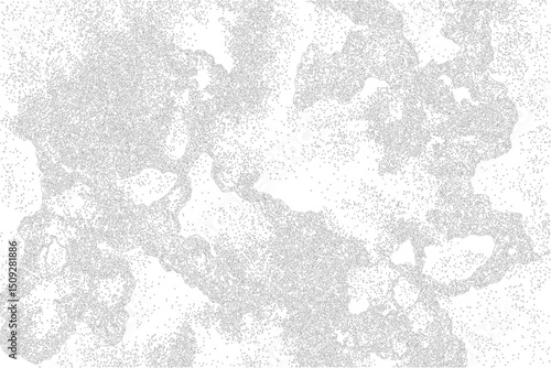 Grungy art texture featuring an abstract dot pattern. High-quality vector background ideal for creative layouts, posters, and digital design materials.