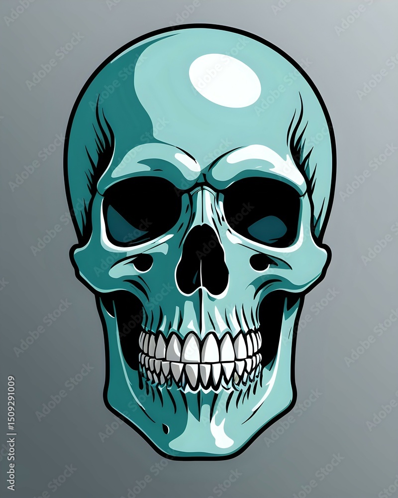 Fototapeta premium skull and crossbones