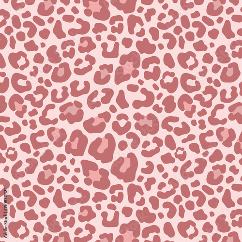 Y2k leopard seamless background. Psychedelic leopard print. Seamless groovy abstract animal, skin pattern. Trendy illustration. Vector graphic illustration
