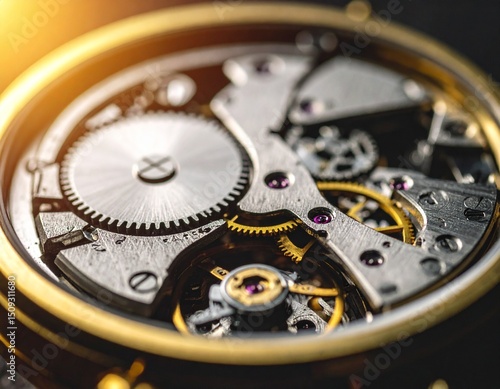 Wallpaper Mural Luxury Watch Close-Up Torontodigital.ca