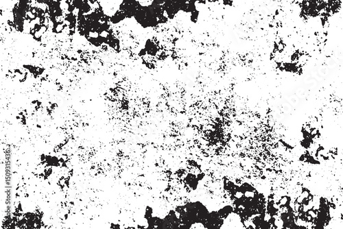 Grunge Effect Overlay Texture PNG for Posters and Flyers
