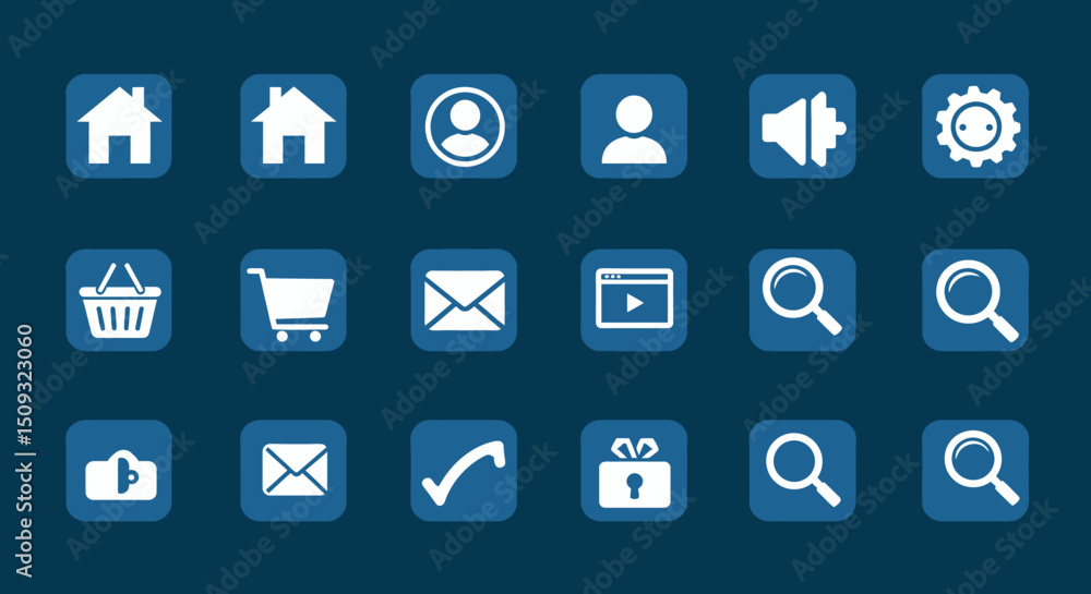 Icon set Perfectly Designed Pictograms Web Icons Icon set Perfectly Designed Pictograms Web Icons
