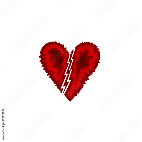 vector heartbreak very badly