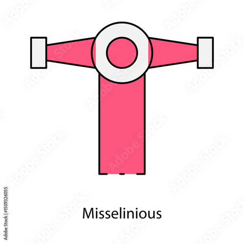 Misselinious single icon vector illustration