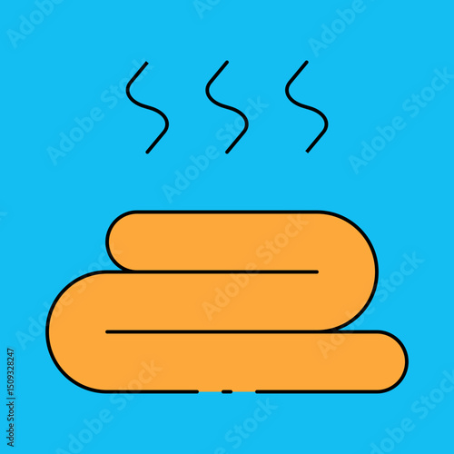 Poop single icon vector illustration