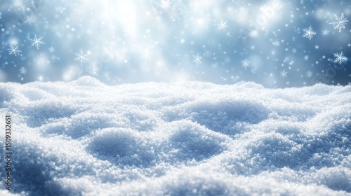 Wallpaper Mural Winter wonderland snow scene Torontodigital.ca