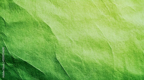 Abstract green textured paper background design