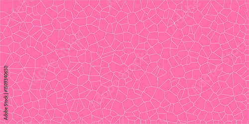 Nature-inspired tiling network featuring irregular shapes

