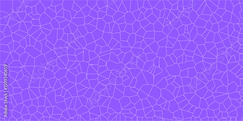 Nature-inspired tiling network featuring irregular shapes

