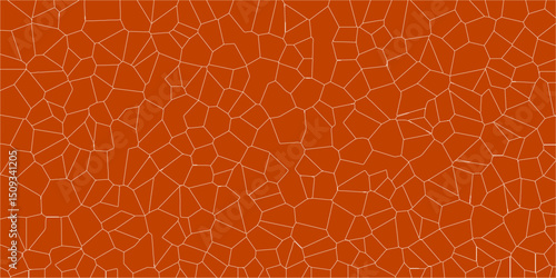 Canvas Print Decorative natural texture mimicking leaf-like cell formations