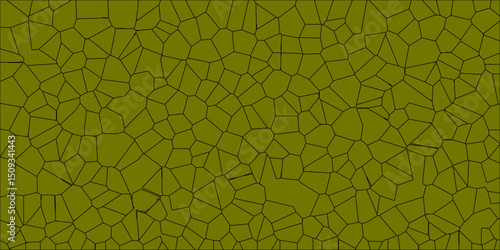 Irregular tiling pattern representing a natural surface close-up

