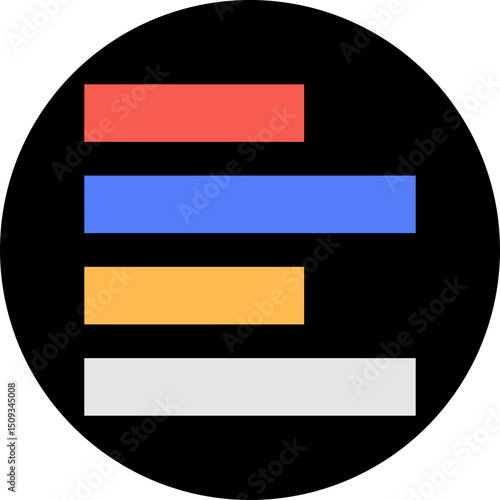 Notes single icon vector illustration