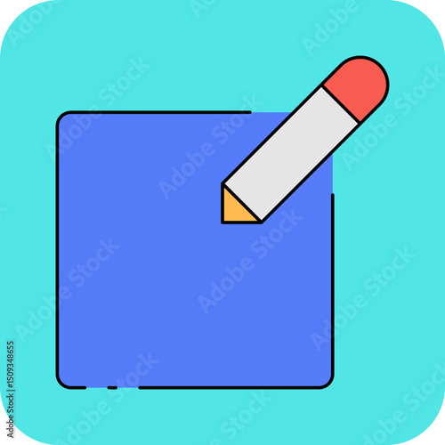 Edit single icon vector illustration