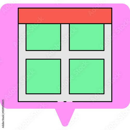 Misselinious single icon vector illustration