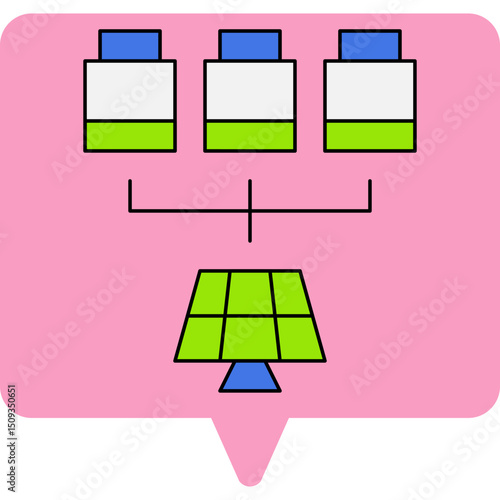 Power single icon vector illustration