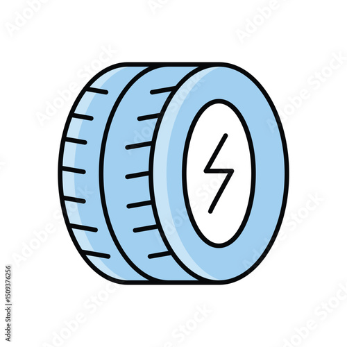 Energy Regeneration Icon vector