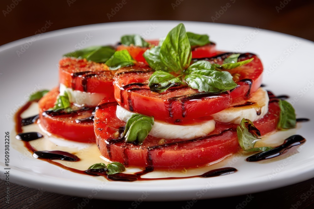 Caprese Salat Mozzarella Tomate Basilikum Balsamico Italienisch Vorspeise Frisch Sommerrezept Antipasti Gesund Leicht Einfach Mediterran Klassiker Tellergericht Hausgemacht Genuss Caprese Salat Mozzarella Tomate Basilikum Balsamico Italienisch Vorspeise Frisch Sommerrezept Antipasti Gesund Leicht Einfach Mediterran Klassiker Tellergericht Hausgemacht Genuss