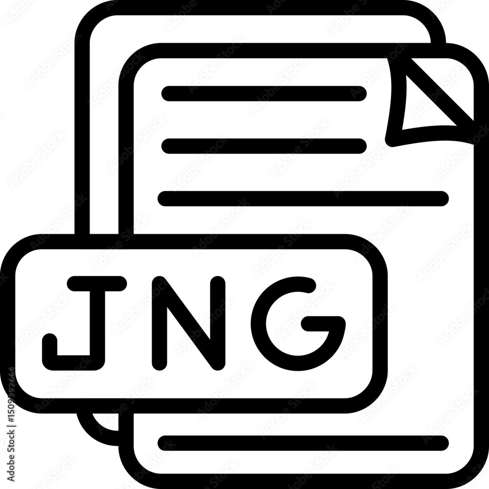 JNG File Format Icon JNG File Format Icon