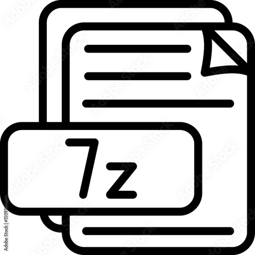7z File Format Icon