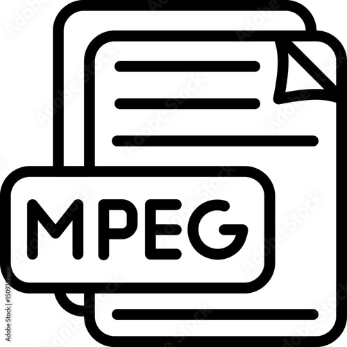 MPEG File Format Icon