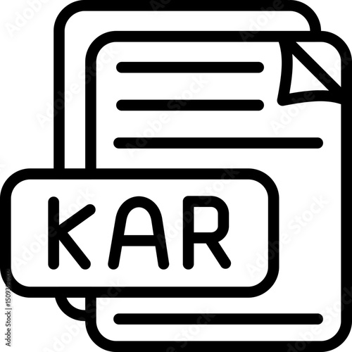 KAR File Format Icon