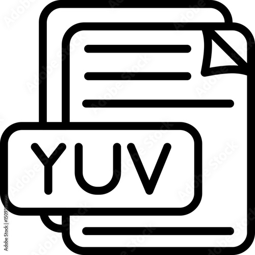 YUV File Format Icon
