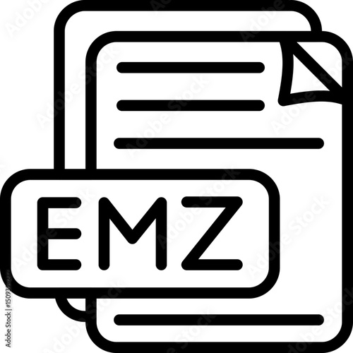 EMZ File Format Icon
