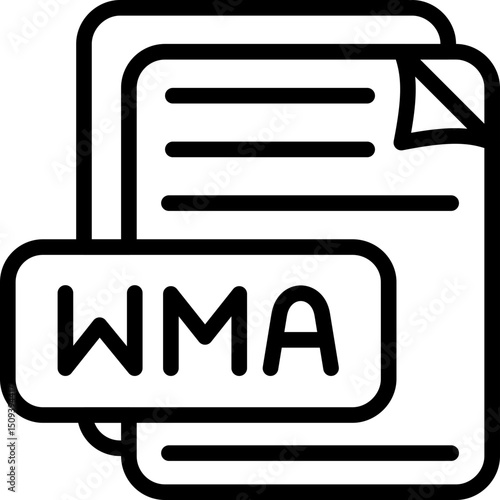 WMA File Format Icon