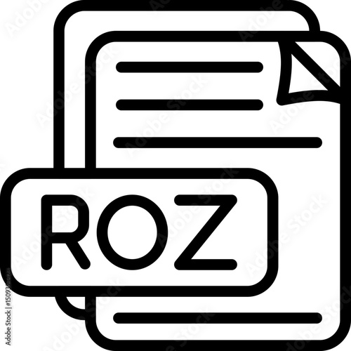 ROZ File Format Icon