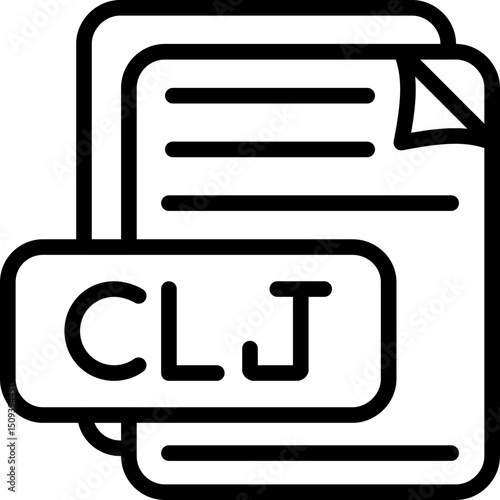 CLJ File Format Icon