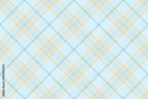 Classic plaid pattern. Soft, pastel hues give a vintage, comforting feel. Perfect for textiles, backgrounds, or design elements seeking a cozy  timeless style.