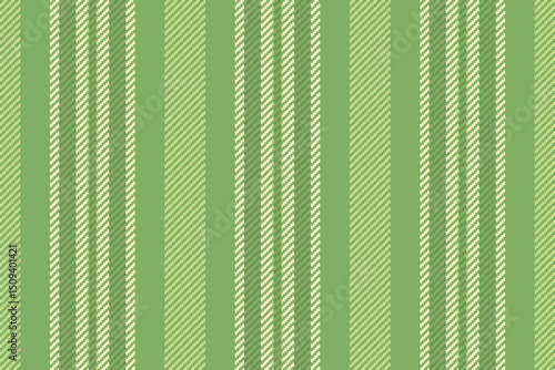 Serene green stripe pattern. Textile design, ideal for backgrounds, wallpaper, fashion, or home decor. A classic texture evoking growth, harmony  balance.