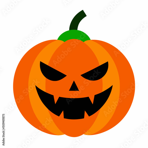 Halloween vector Icon with white background