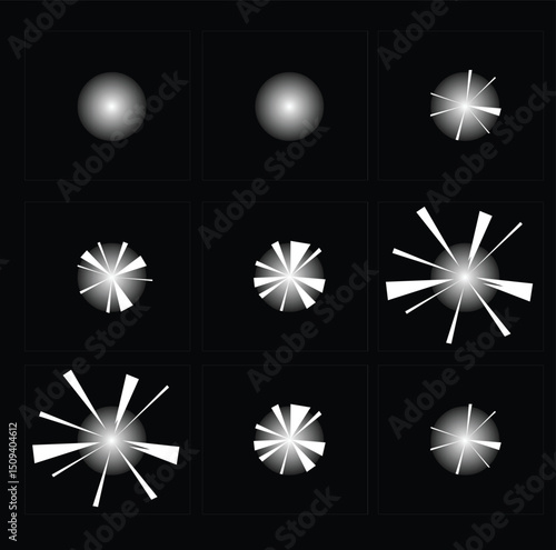 Starburst Animation Sequence