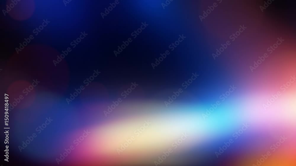 Gentle warm light leak and lens flare overlay featuring soft gradient orange hues for genuine lens effects in video projects. Seamless 4K loop.