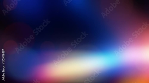 Gentle warm light leak and lens flare overlay featuring soft gradient orange hues for genuine lens effects in video projects. Seamless 4K loop.