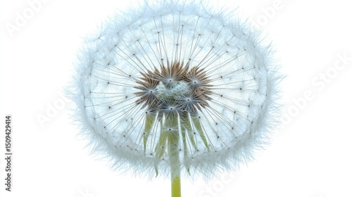 Wallpaper Mural Dandelion seed head against a bright, white backdrop Torontodigital.ca
