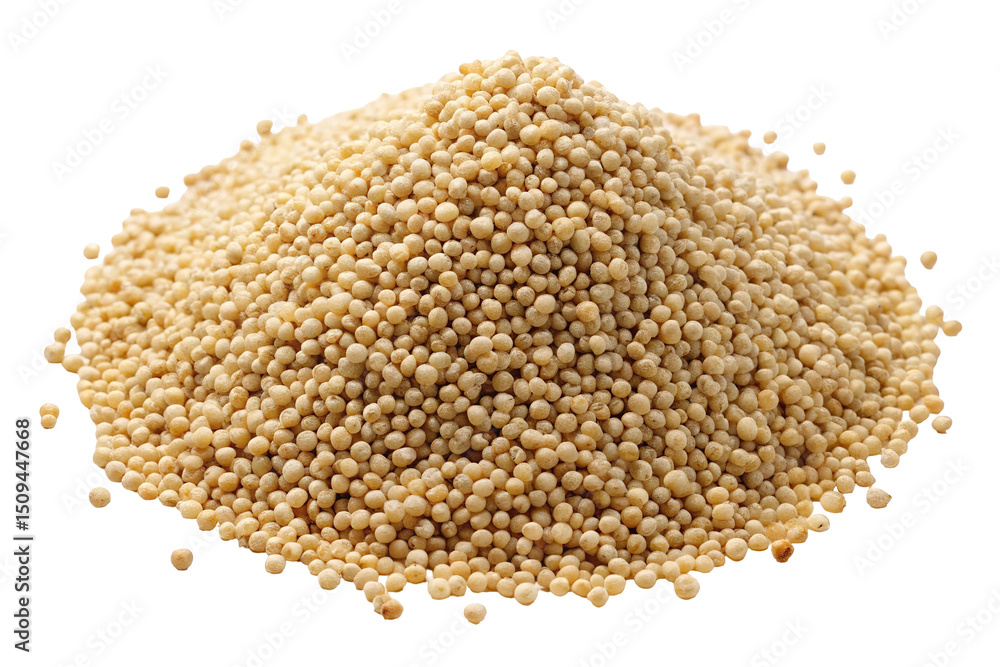 Pile of amaranth grains isolated on transparent background Pile of amaranth grains isolated on transparent background