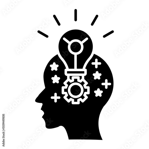 creative thinking icon