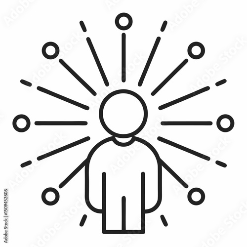 Person centered network connections multitasking skills