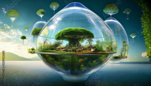 bio art installations blending science and creativity to explore life and nature illustrations